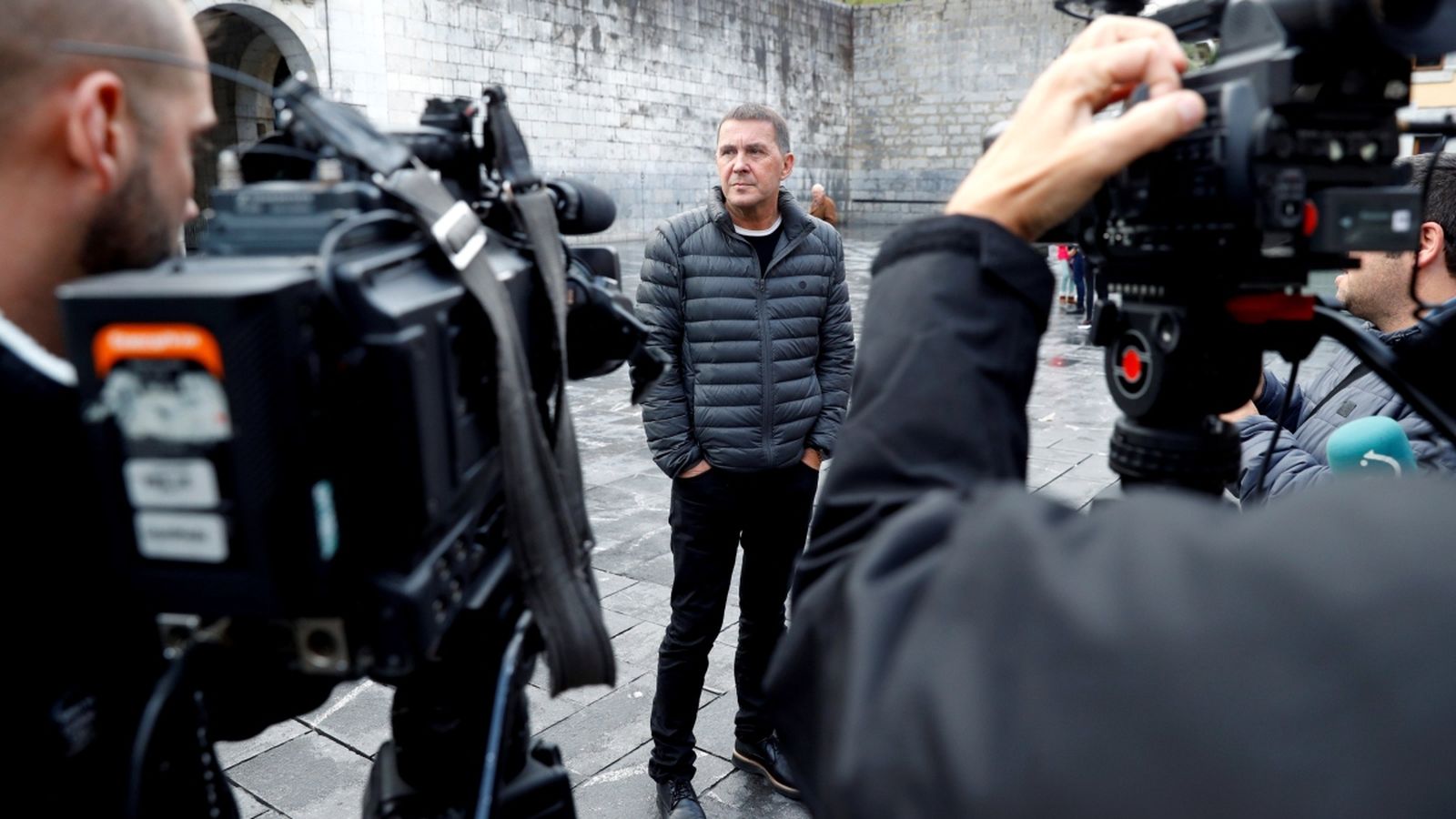 El coordinador general d'EH Bildu, Arnaldo Otegi, en una imatge d'arxiu