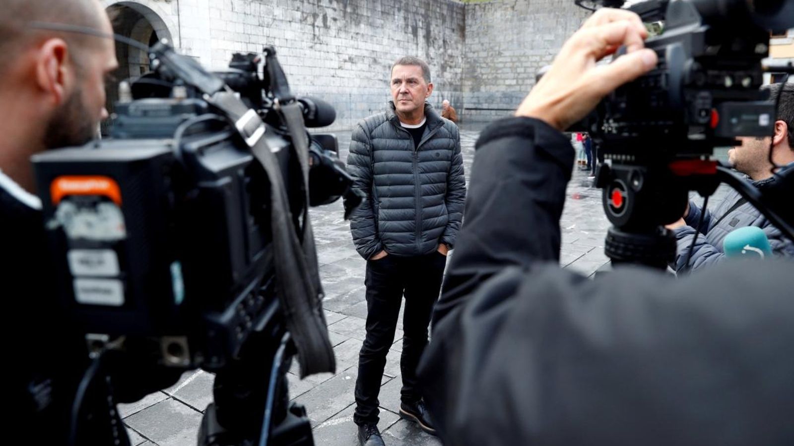 El coordinador general d'EH Bildu, Arnaldo Otegi, en una imatge d'arxiu
