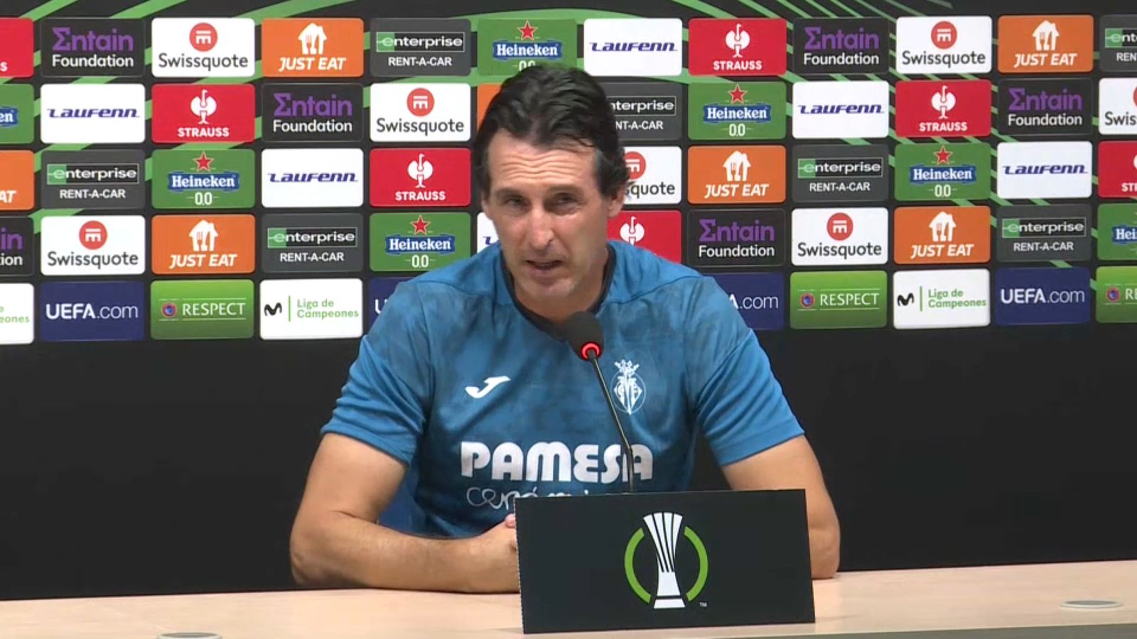 El tècnic del Vila-real, Unai Emery