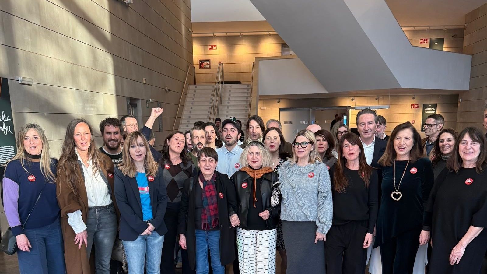 Protesta de galeristes valencians per a reclamar l'IVA cultural