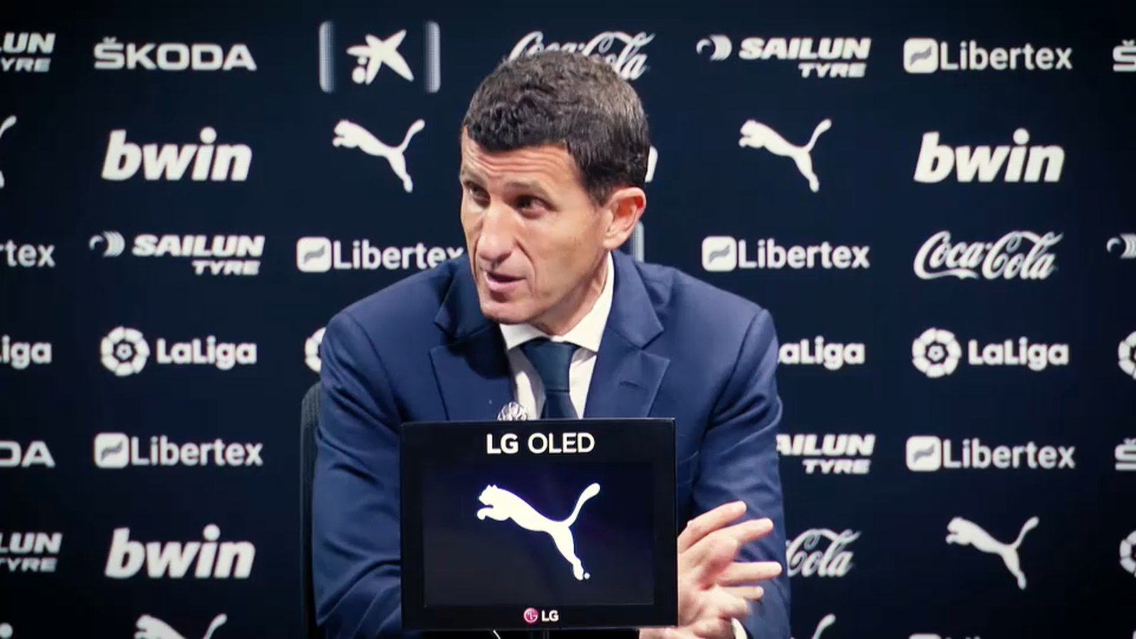 Javi Gracia en Línia de fons