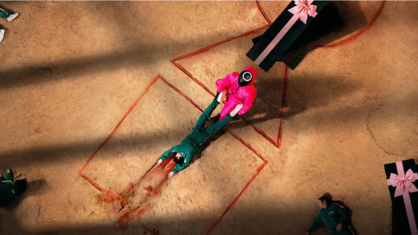 Una escena de la sèrie 'El Juego del Calamar'