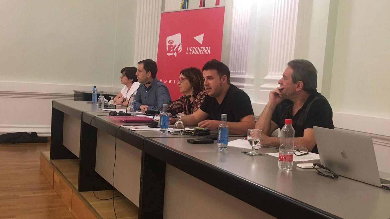 El consell polític nacional d'EUPV s'ha reunit aquest dissabte a Xàtiva per a analitzar els resultats electorals