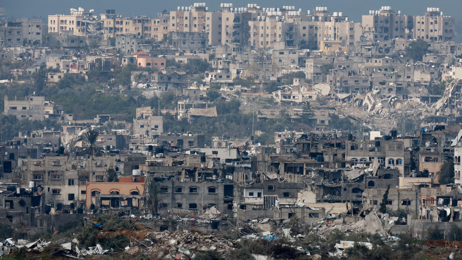 Habitatge en ruïnes a Gaza aquest dijous pel conflicte entre Israel i Hamàs