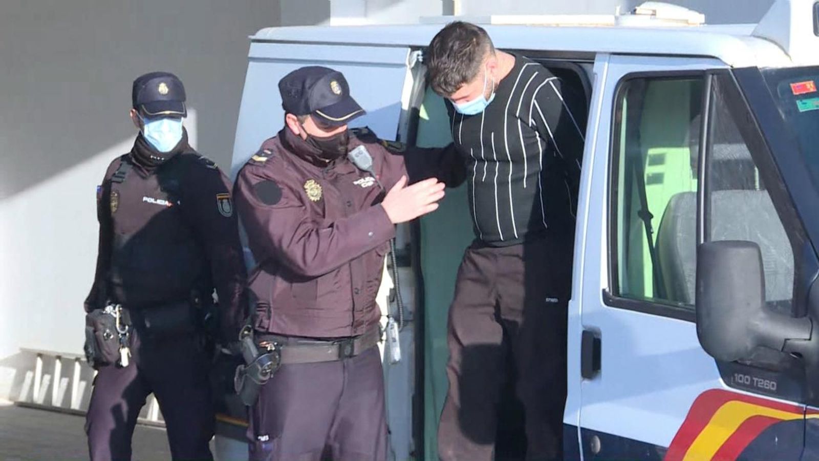 Imatge d'arxiu d'un detingut per violència de gènere