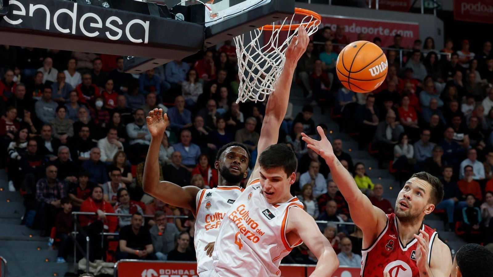 Pradilla, en una acció d'atac