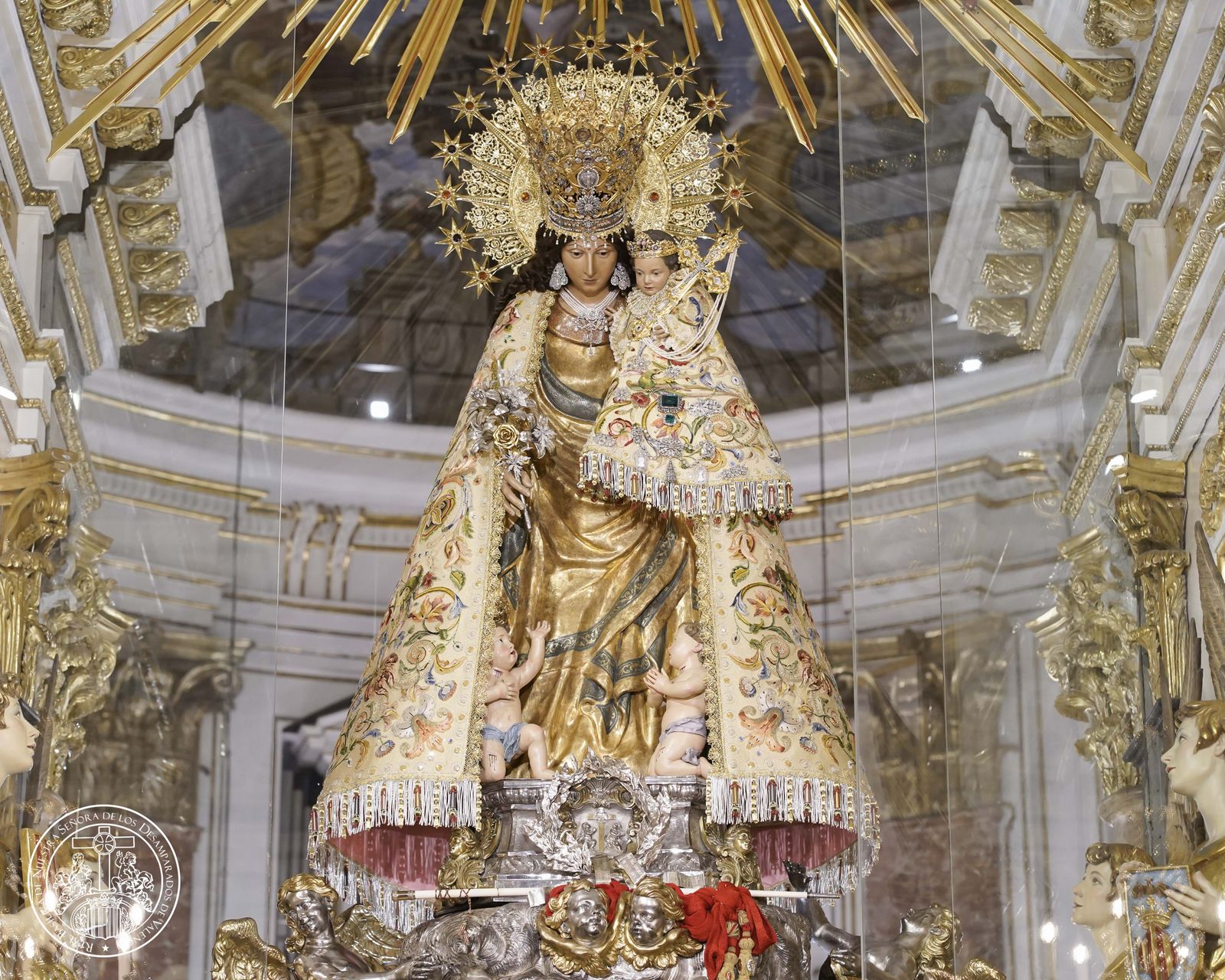 Imatge original de la Mare de Déu dels Desemparats, en la seua Basílica