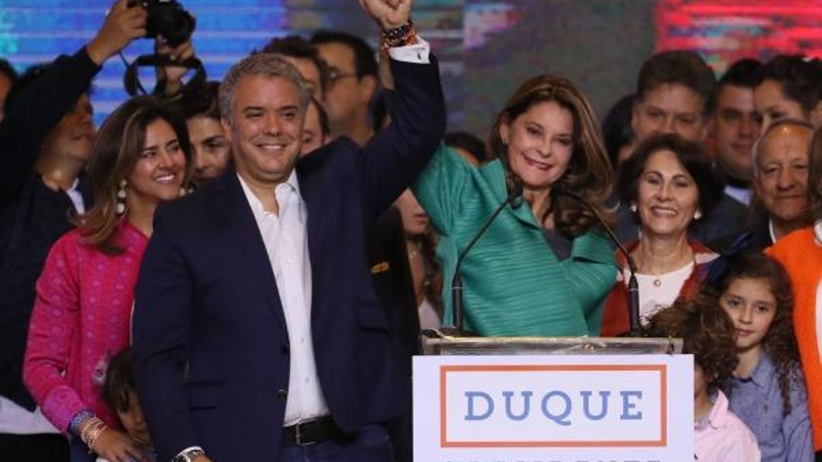 El presidente electe de Colòmbia Iván Duque