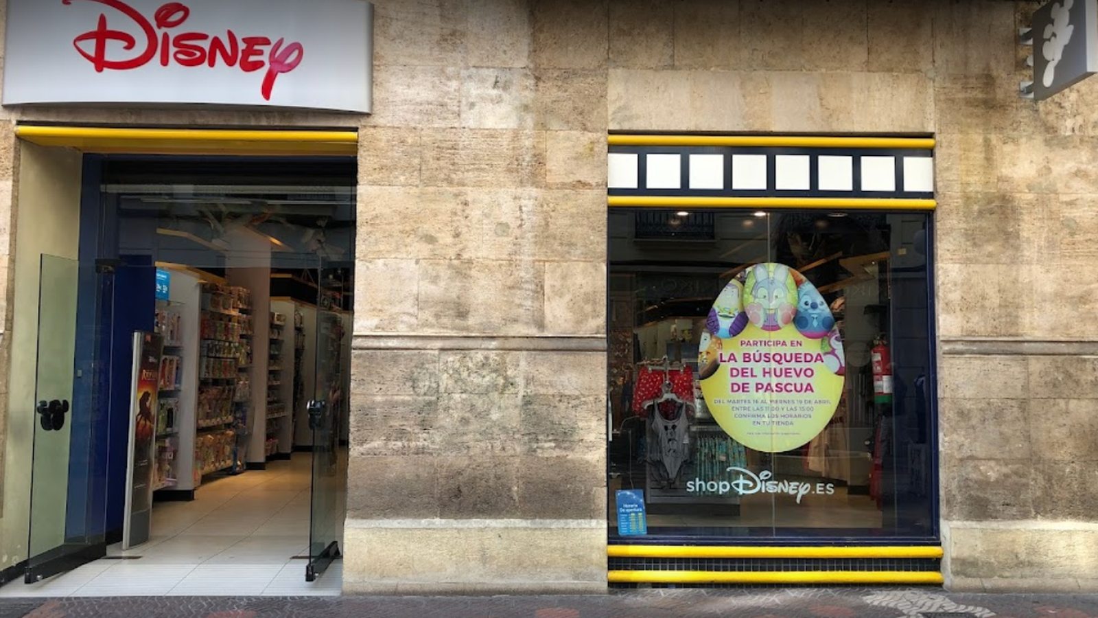 Una imatge de la tenda al centre de València