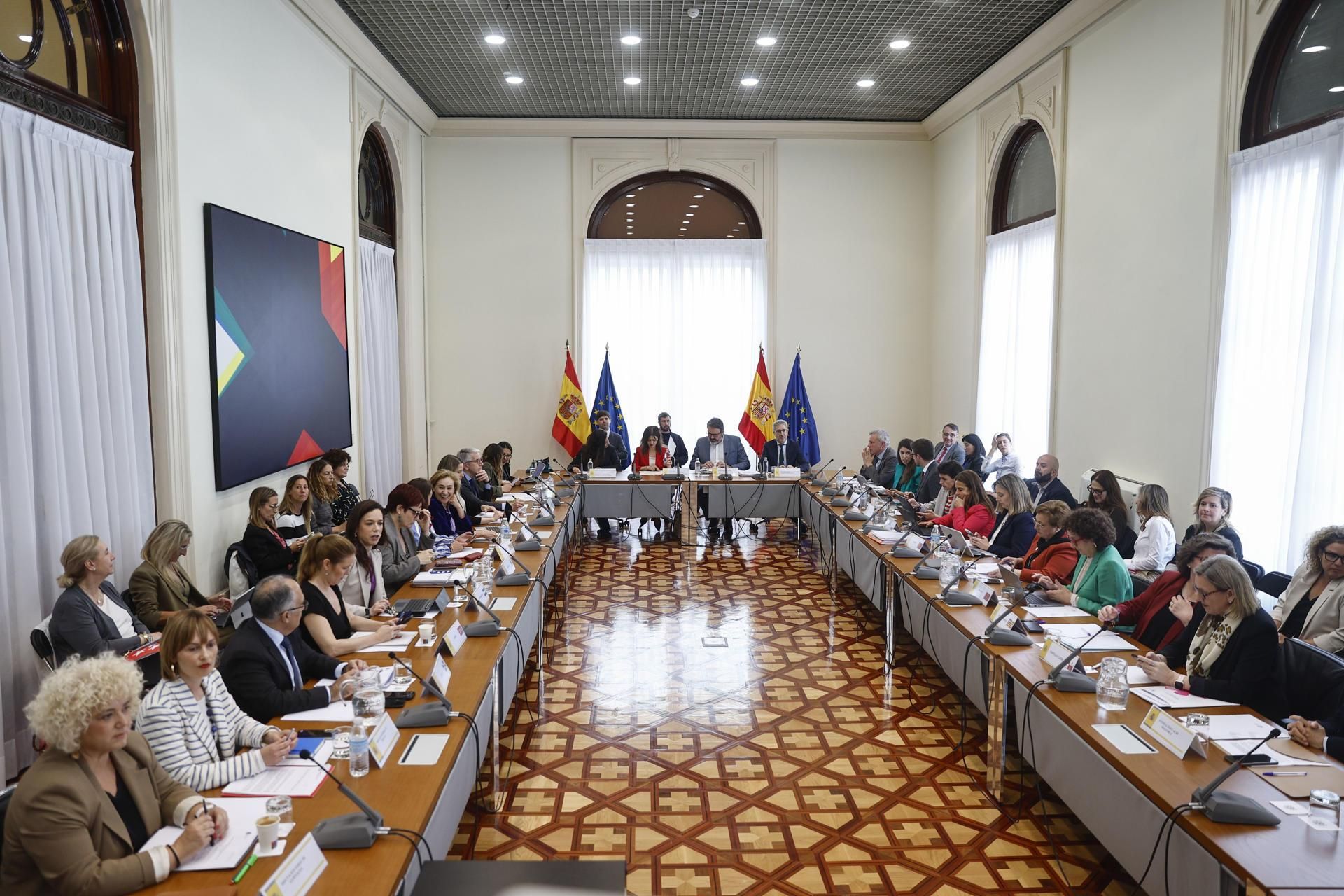 Conferència Sectorial d'Infància i Adolescència celebrada este dilluns a Madrid
