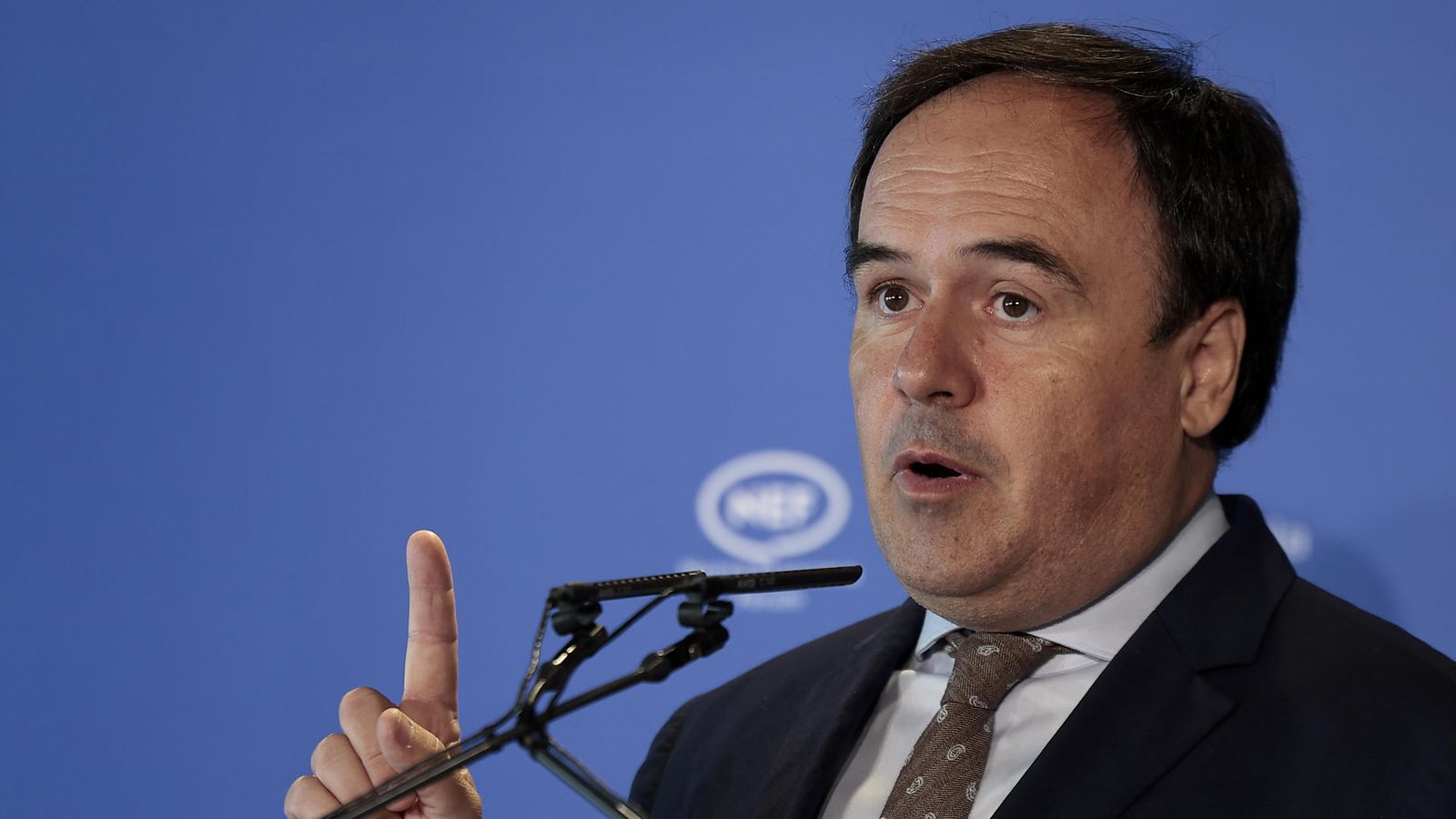 El president de la Generalitat i del PP de la Comunitat Valenciana, Juanfran Pérez Llorca, intervé en el Fòrum Europa Tribuna Mediterrània