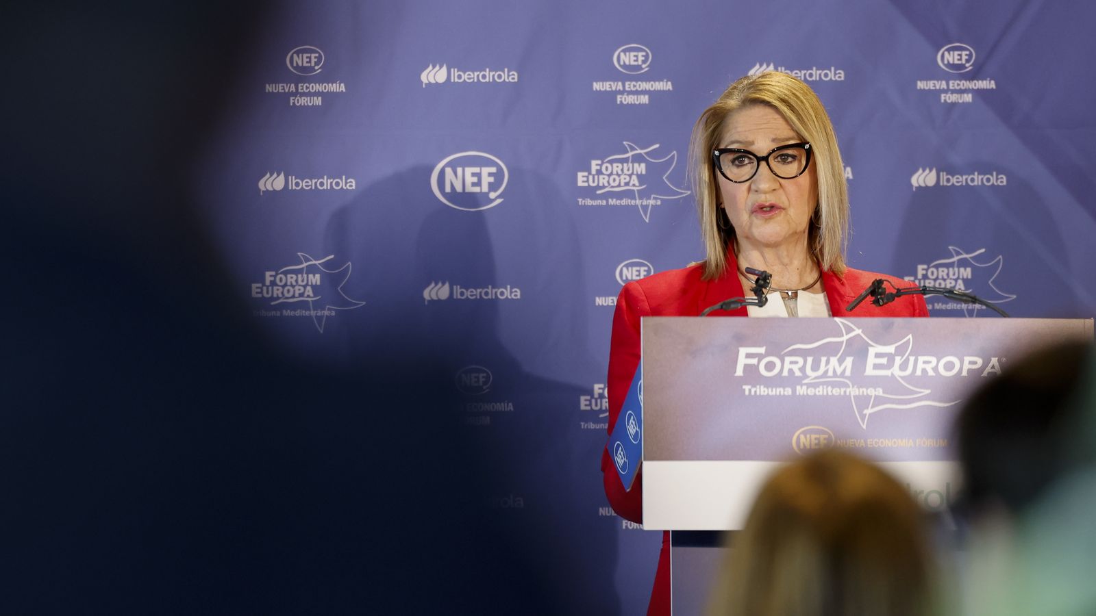 Inmaculada Rodríguez-Piñero, eurodiputada valenciana del PSOE, en el Fórum Europa Tribuna Mediterránea