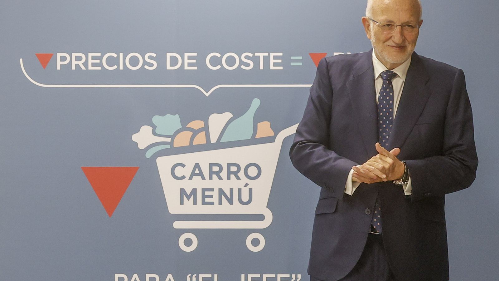 El president de Mercadona, Juan Roig, aquest dimarts