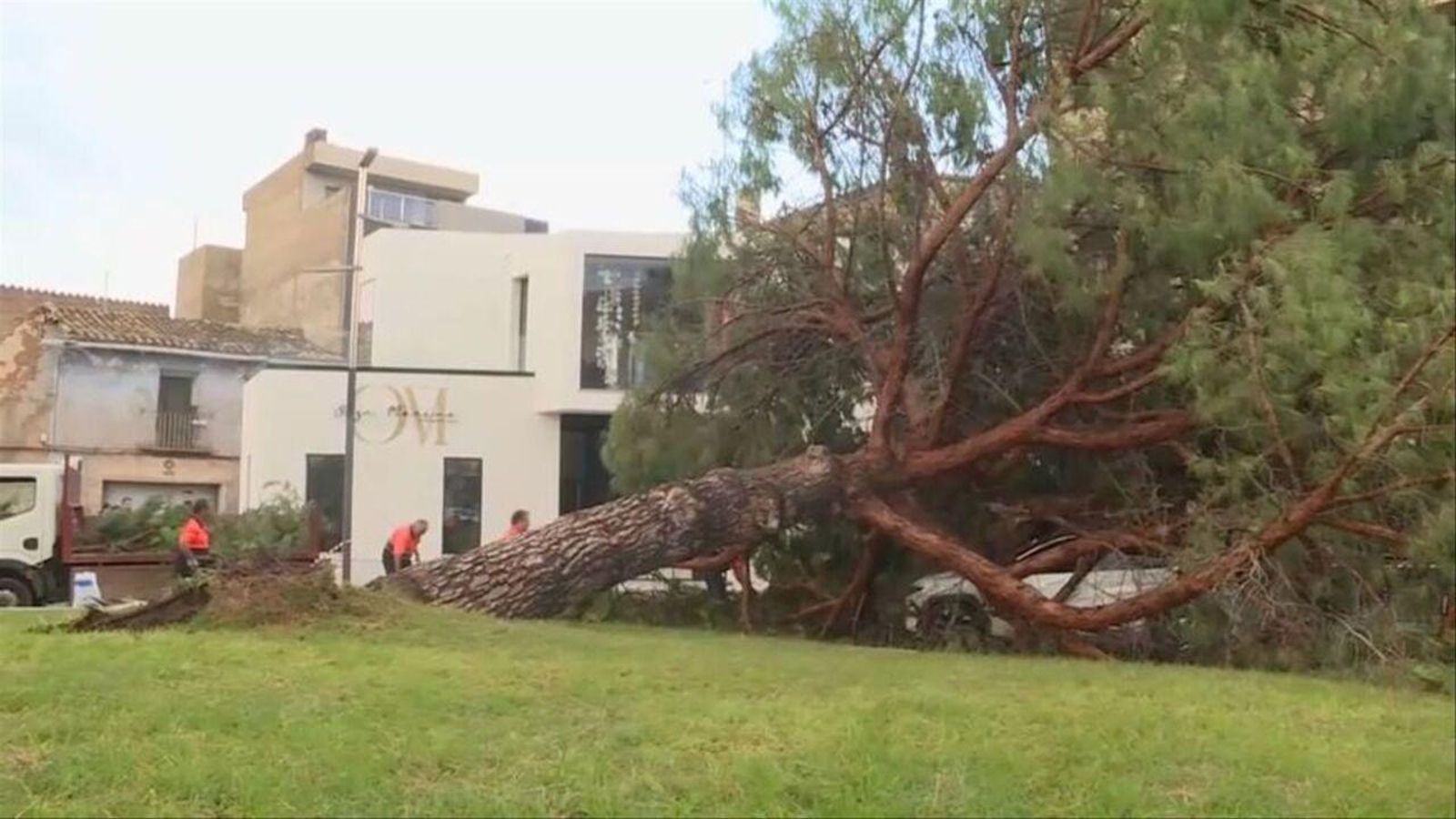 Conseqüències del temporal a Borriana