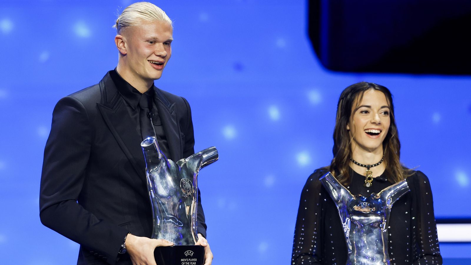 Erling Haaland i Aitana Bonmatí, millors jugadors de l'any per a la UEFA Erling Haaland i Aitana Bonmatí, millors jugadors