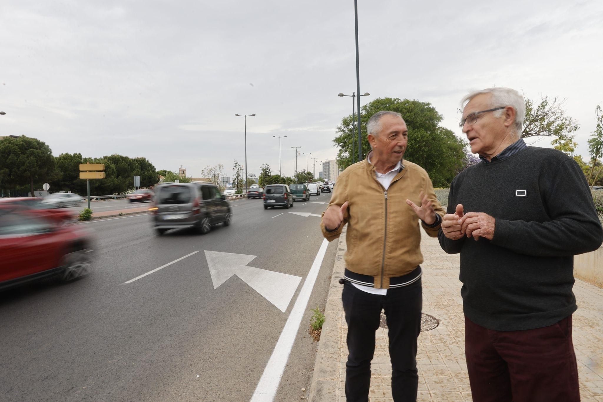 Baldoví i Ribó en la presentació de la iniciativa de mobilitat Baldoví i Ribó en la presentació de la iniciativa de mobilitat