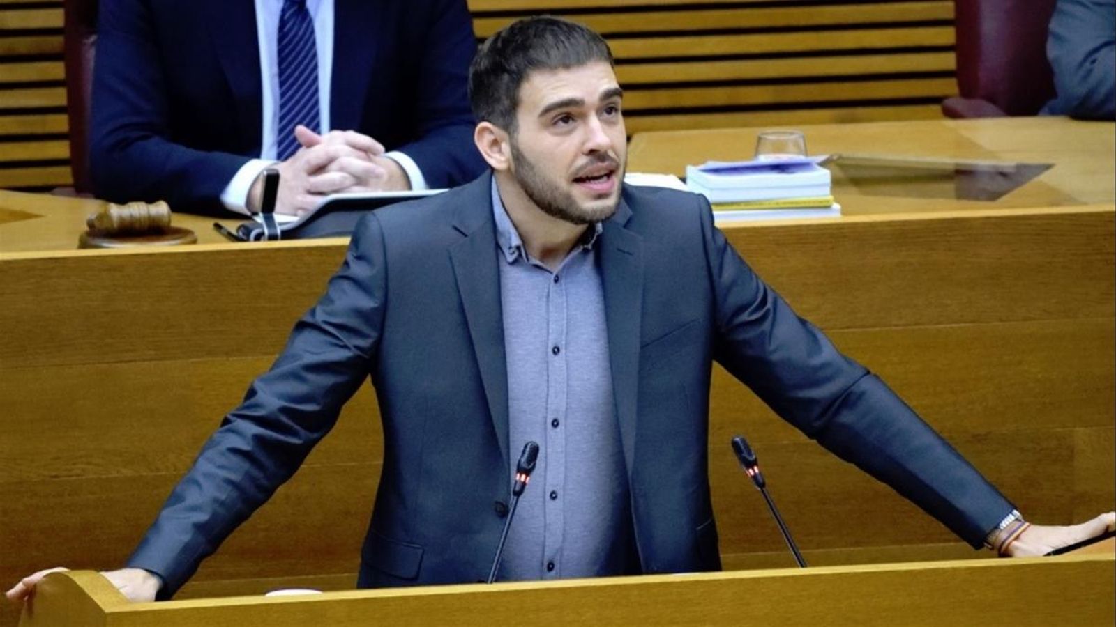 El síndic de Compromís, Fran Ferri, en una imatge d'arxiu El síndic de Compromís, Fran Ferri, en una imatge d'arxiu