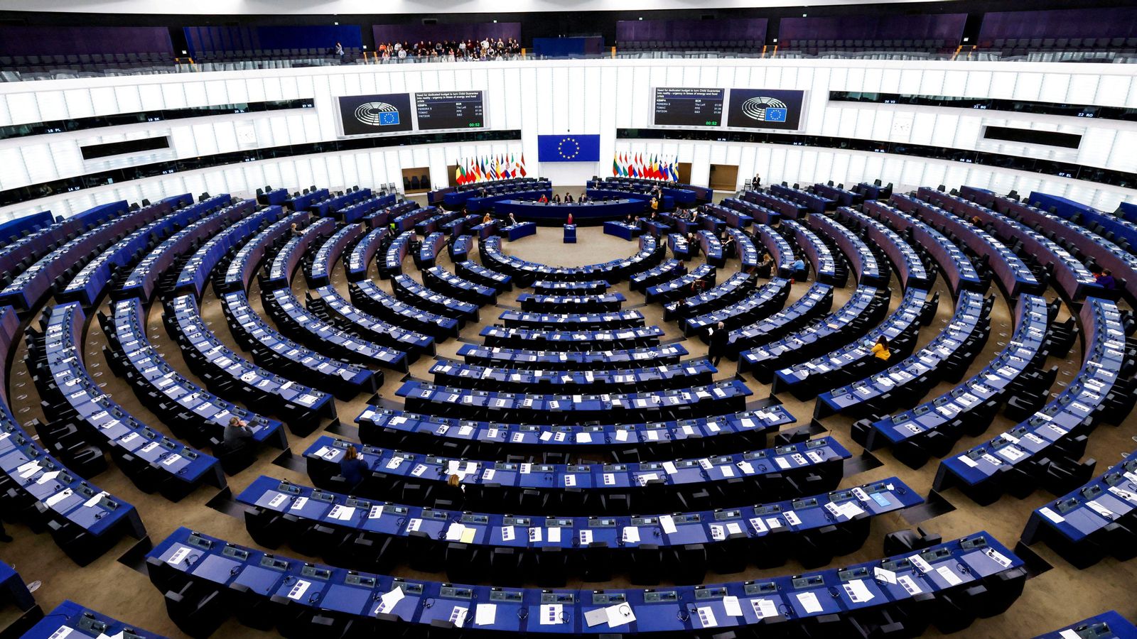 El Parlament Europeu a Estrasburg (França) en una imatge d'arxiu