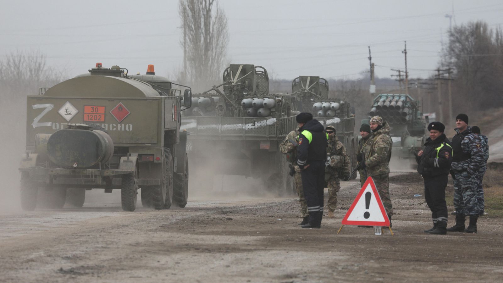 Tropes russes a Crimea Tropes russes a Crimea