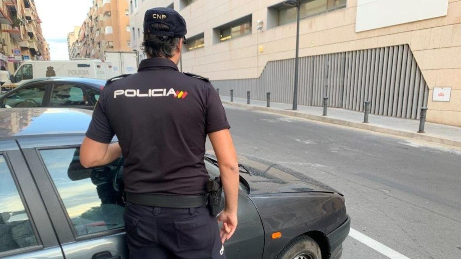 Dispositiu de la Policia Nacional, en una imatge d'arxiu