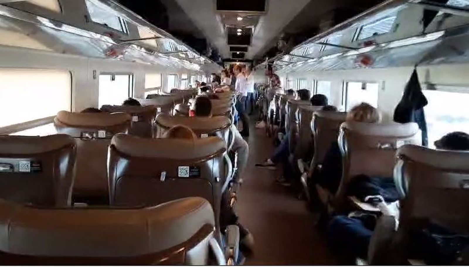 Vitgers del tren Iryo afectats per l'avaria