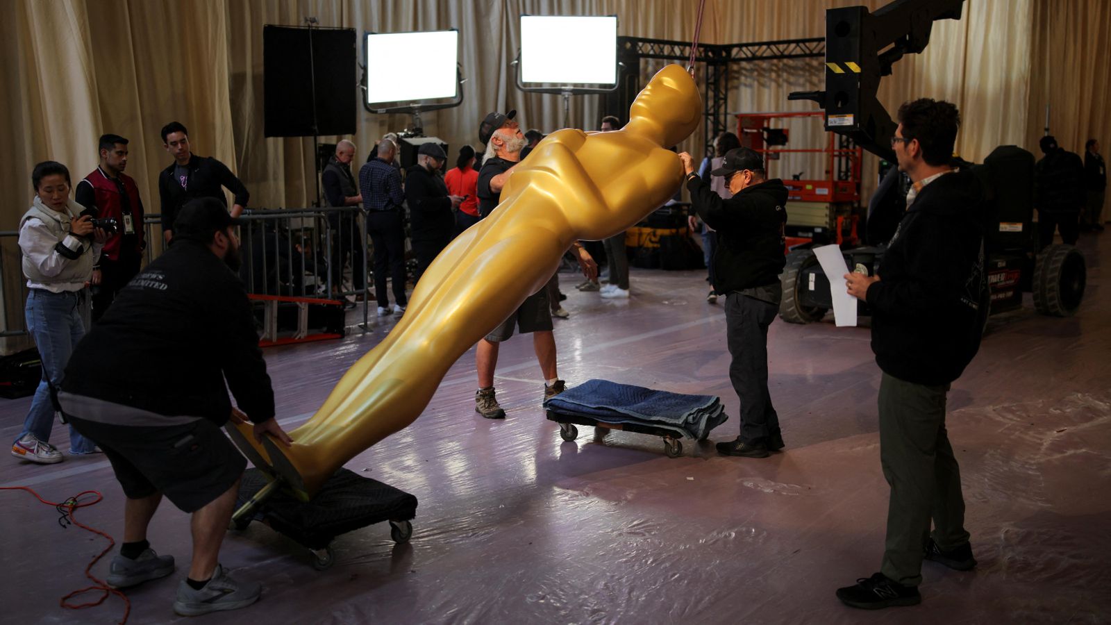 Preparatius per a la 97a edició dels Oscars