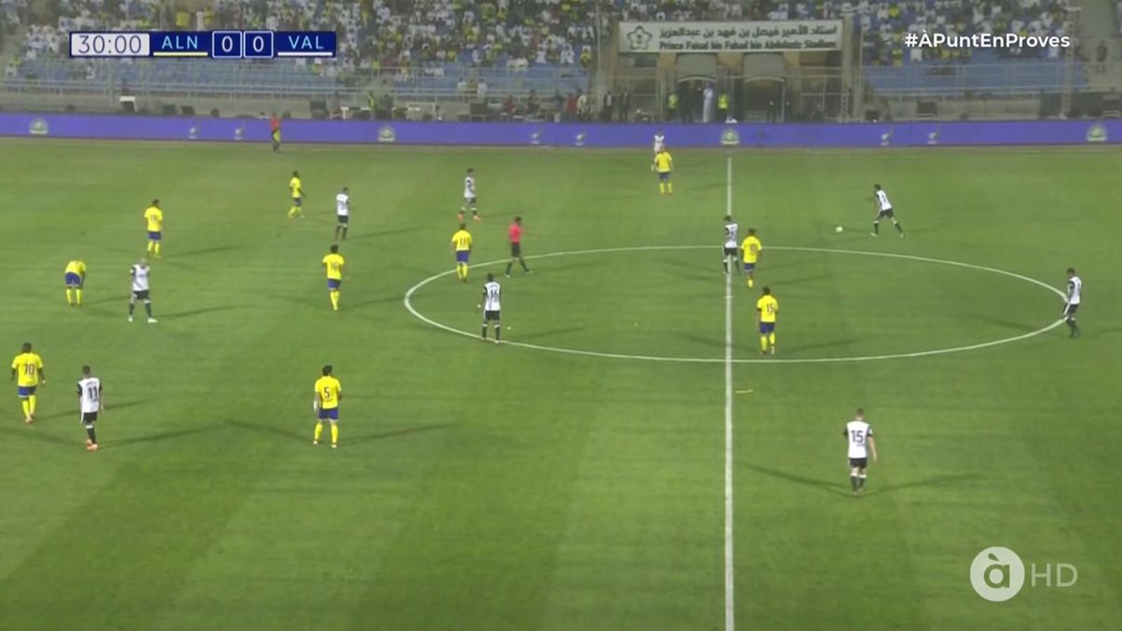 Empat sense gols entre l\'Al-Nassr i el València CF