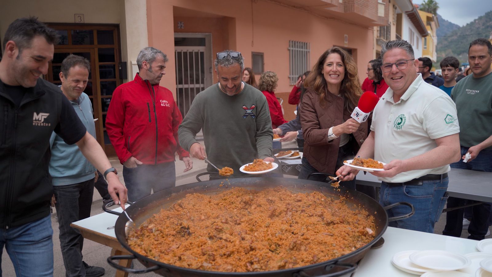 Nerea Camps en el mig any fester d'Alfondeguilla