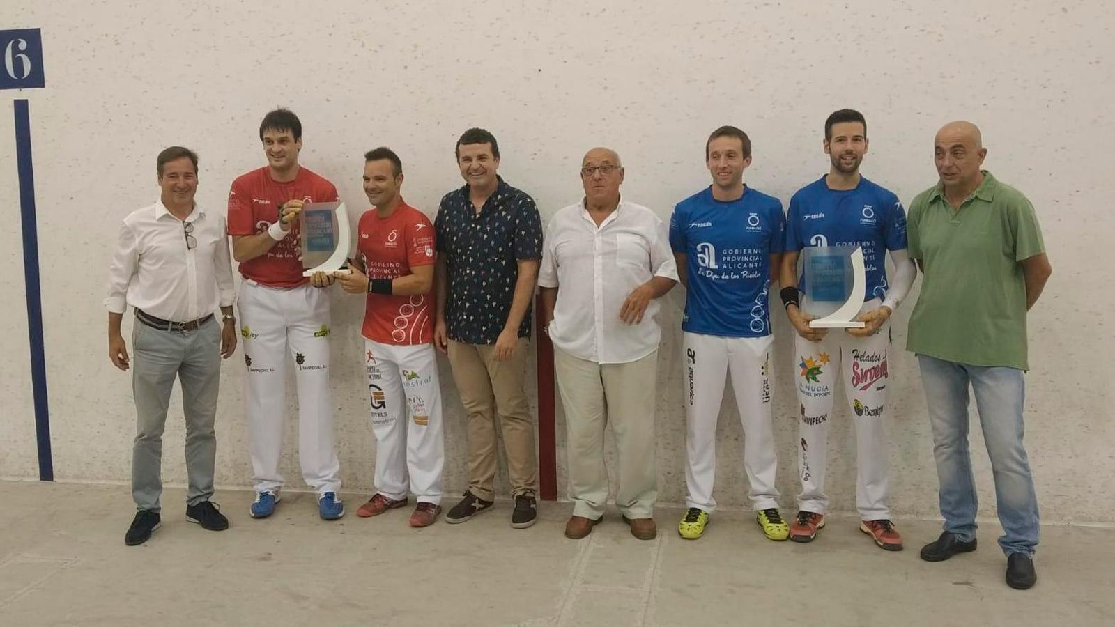 Imatge dels guanyadors del Trofeu
