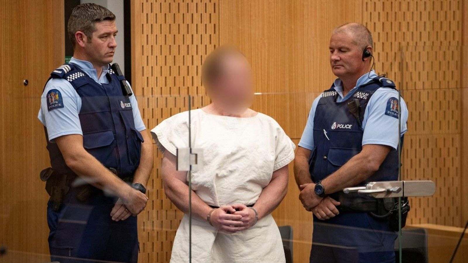 L'autor de la massacre compareix davant el tribunal de Christchurch