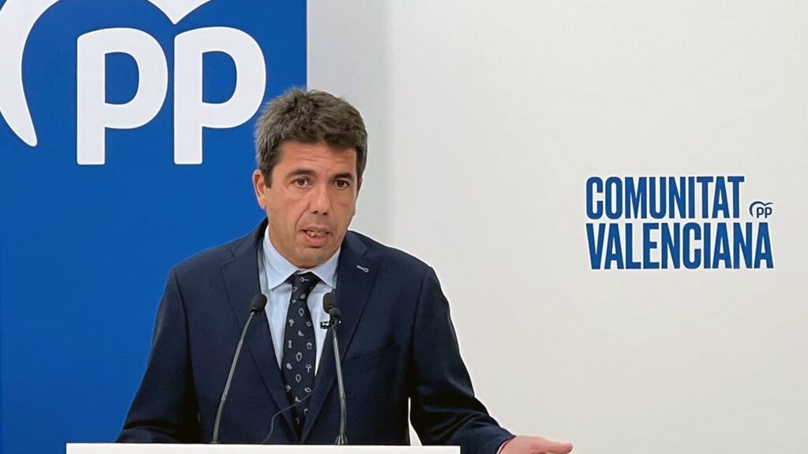 El president del PPCV, Carlos Mazón