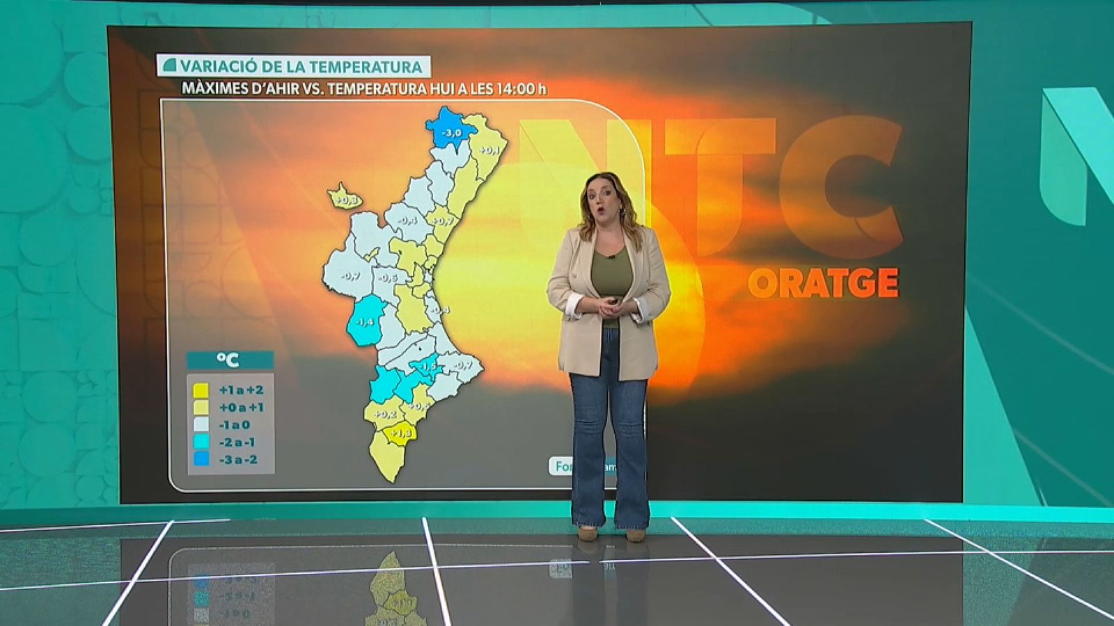 Previsió oratge Nou d'Octubre