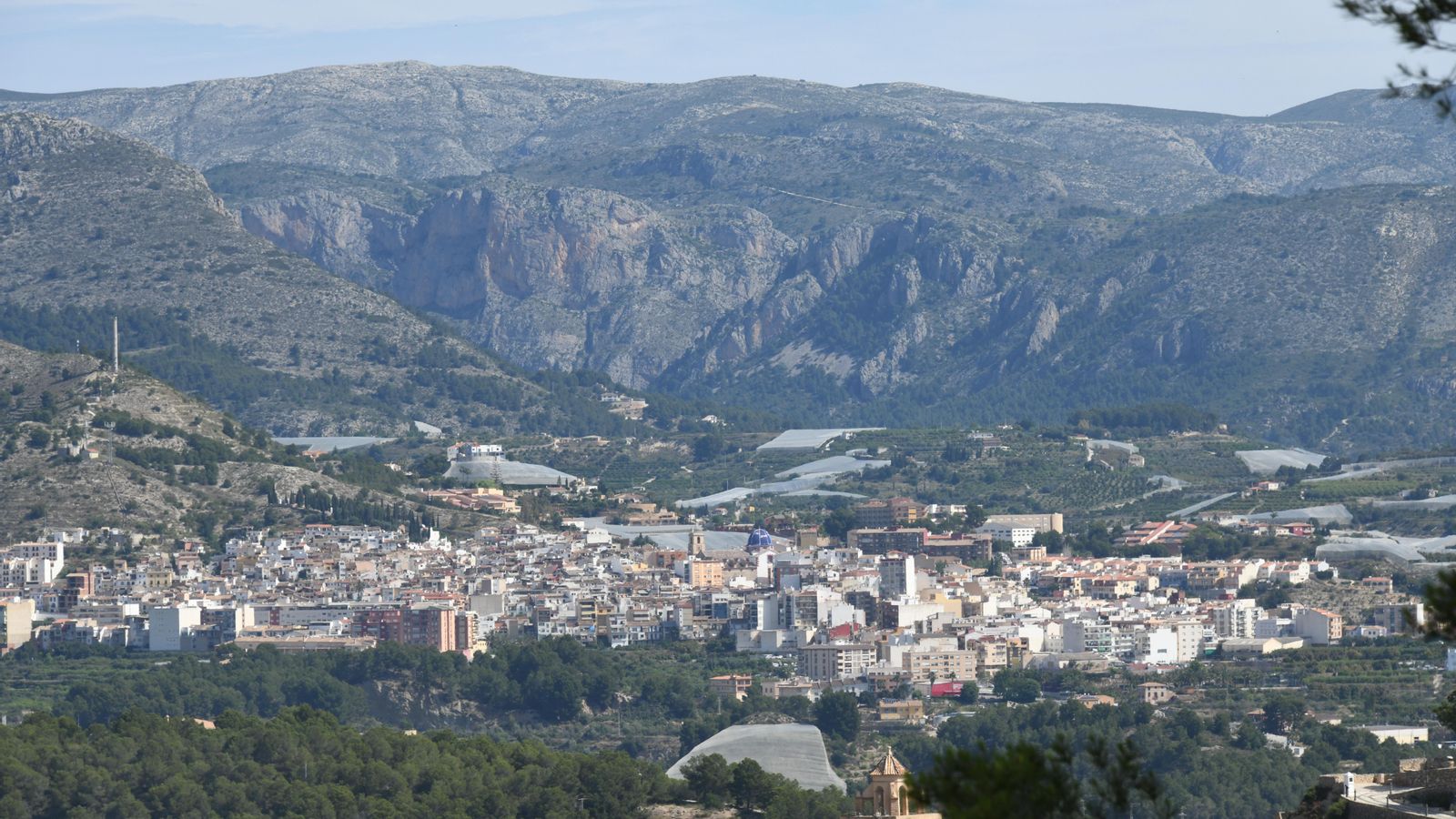El municipi de Callosa d'en Sarrià, ubicat a la Marina Baixa