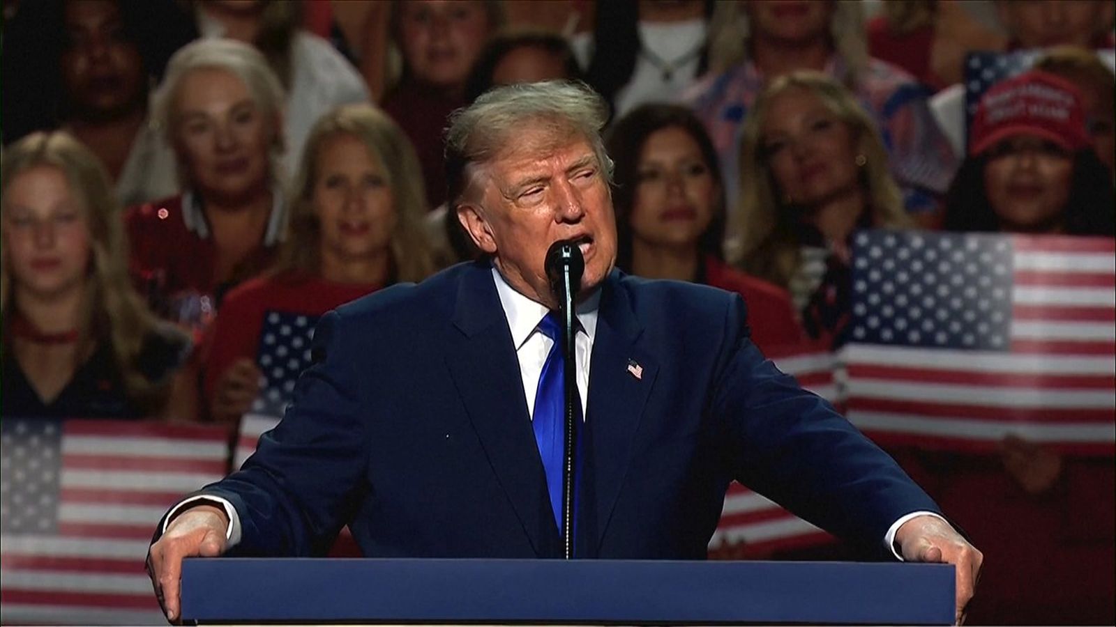 Trump, en una imatge d'arxiu