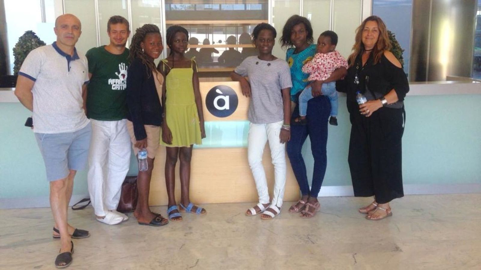 17.07.2019 | Primera hora: ens ha visitat el cor Voces por Benín