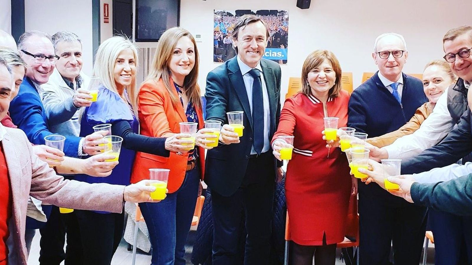 Els populars s'han reunit aquest dimarts a València amb els representants de l'Associació Valenciana d'Agricultors