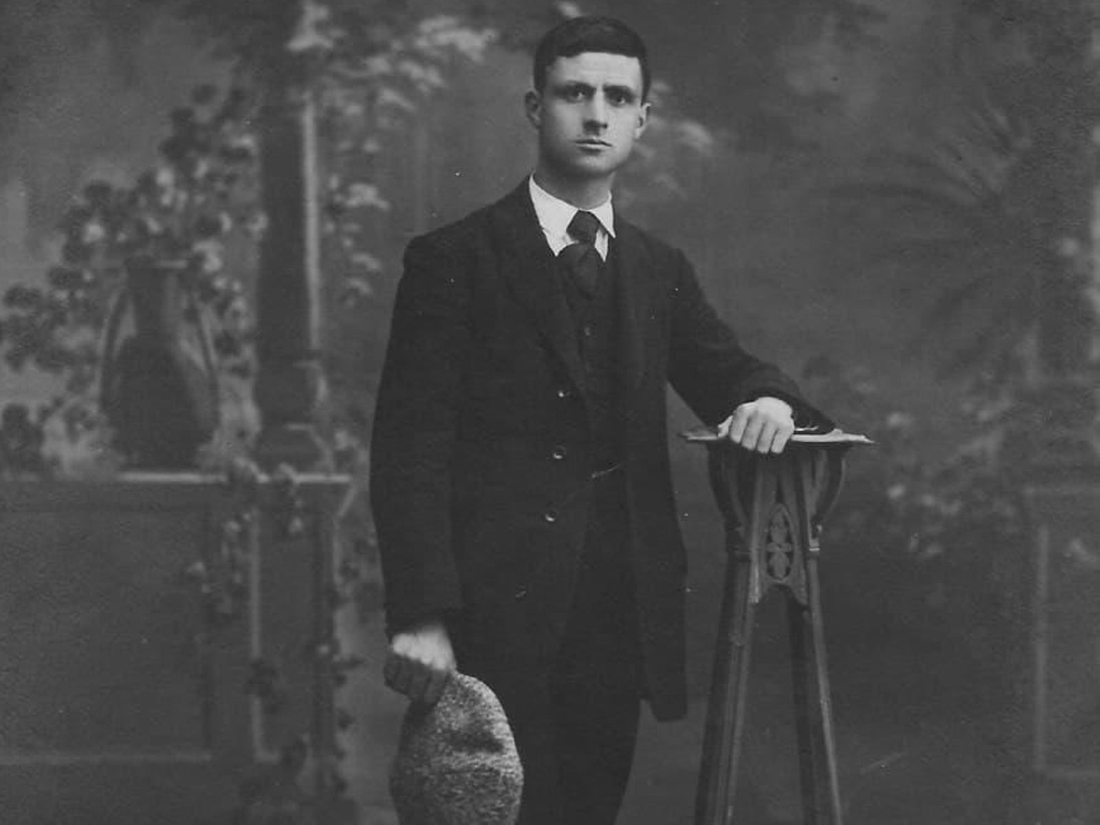 Matias Sangüesa, en la seua joventut, en els seus primers anys de dedicació política