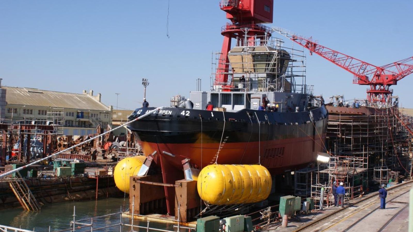 Unión Naval de Levante va arribar a tindre una plantilla superior als 2.000 treballadors