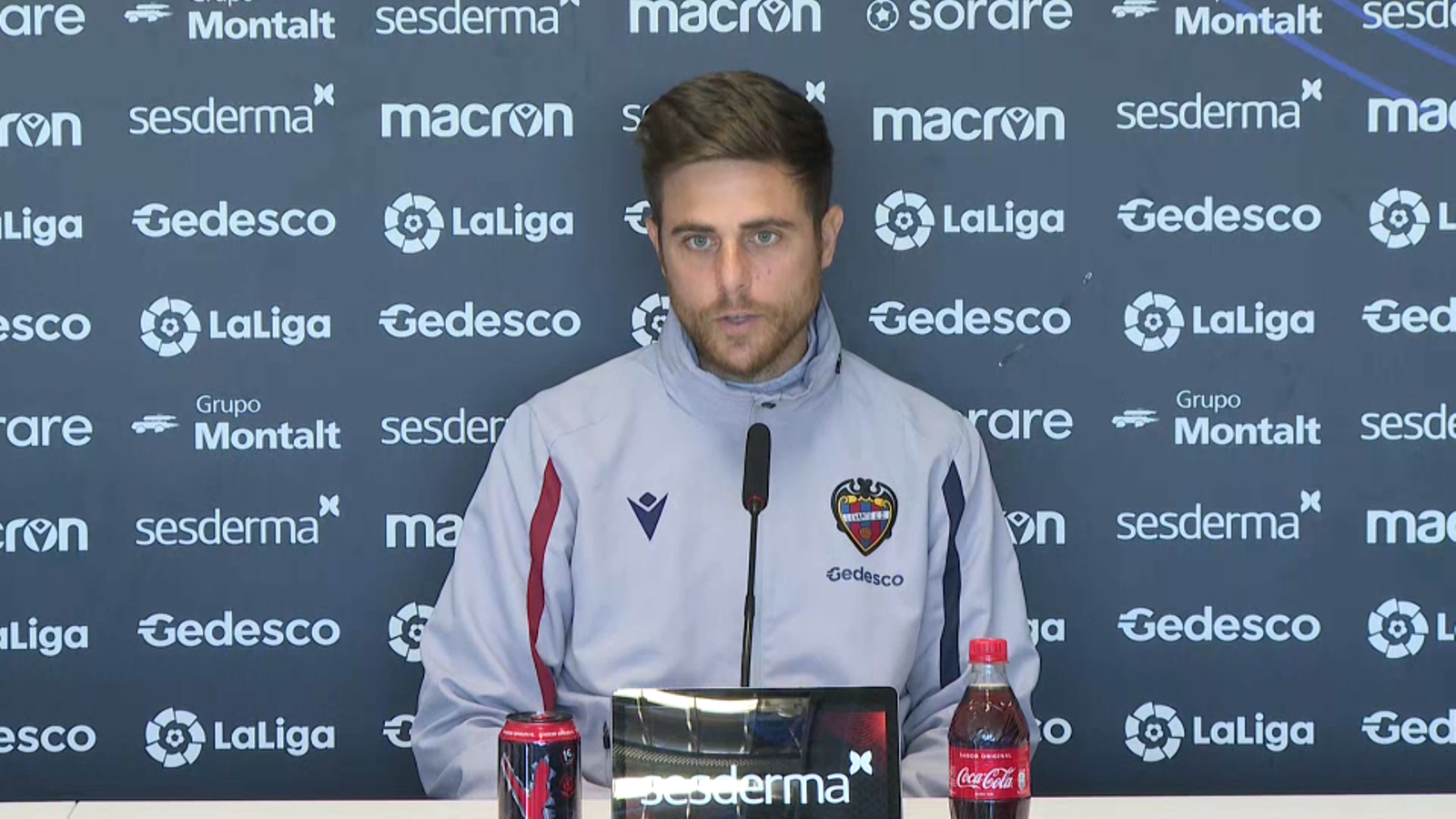 L'entrenador del Llevant, Alessio Lisci