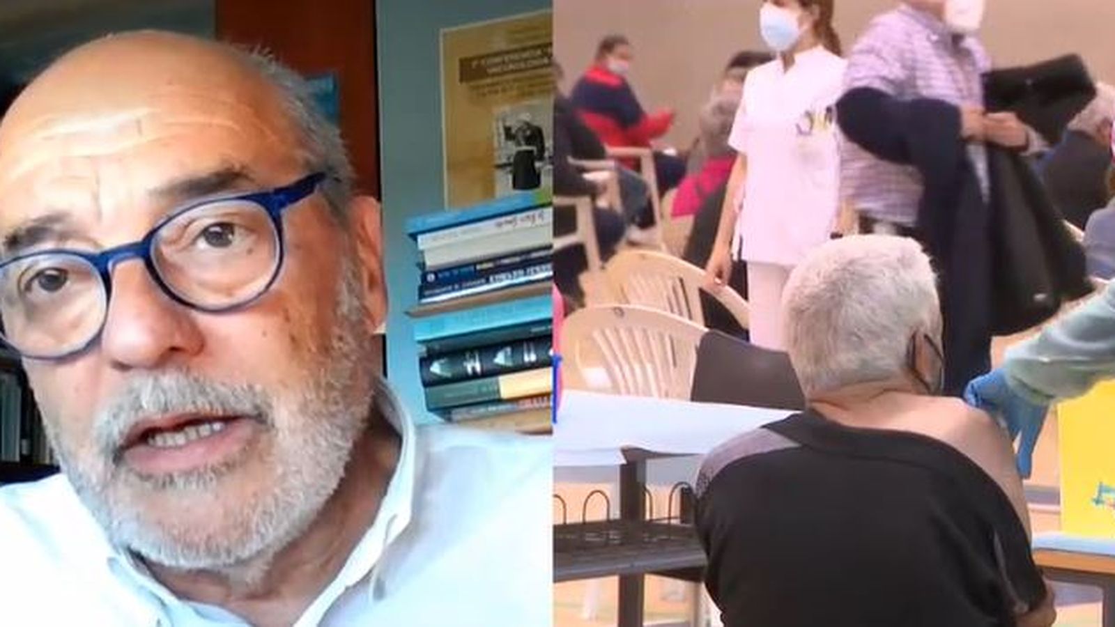 Tuells, aquest dijous, durant l'entrevista en À Punt