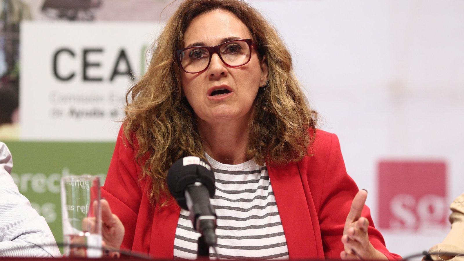 Estrella Galán, directora general de la Comissió Espanyola d'Ajuda al Refugiat, en una imatge d'arxiu