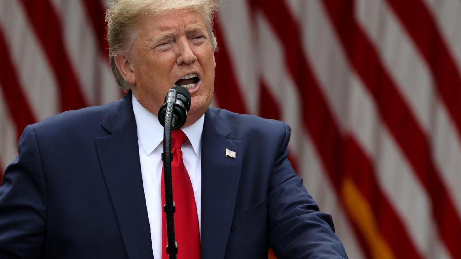 El president nord-americà, Donald Trump