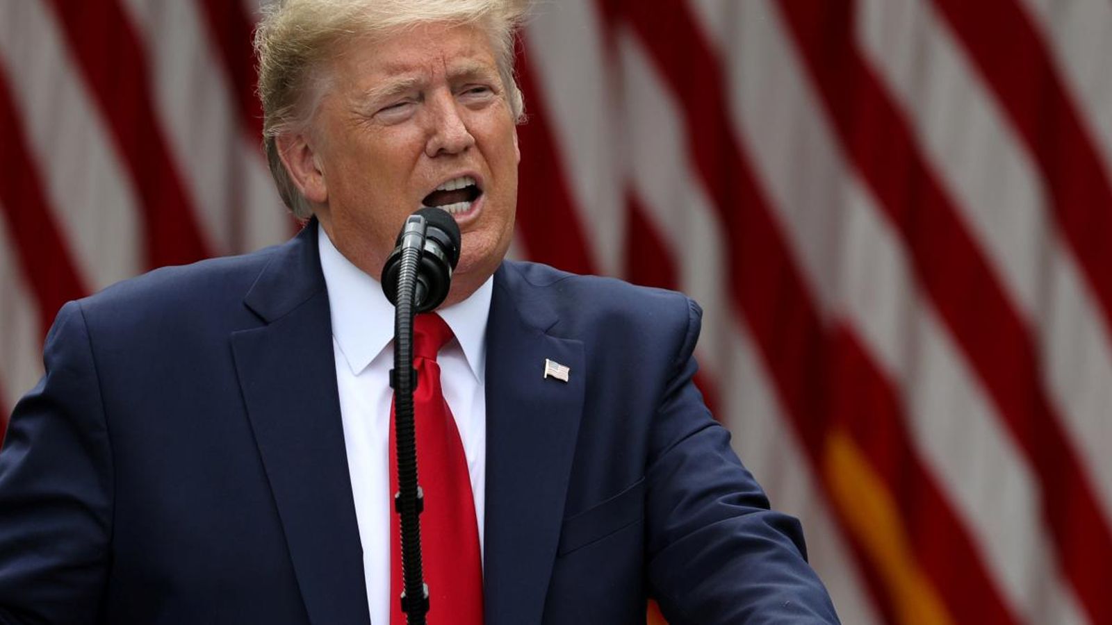 El president nord-americà, Donald Trump