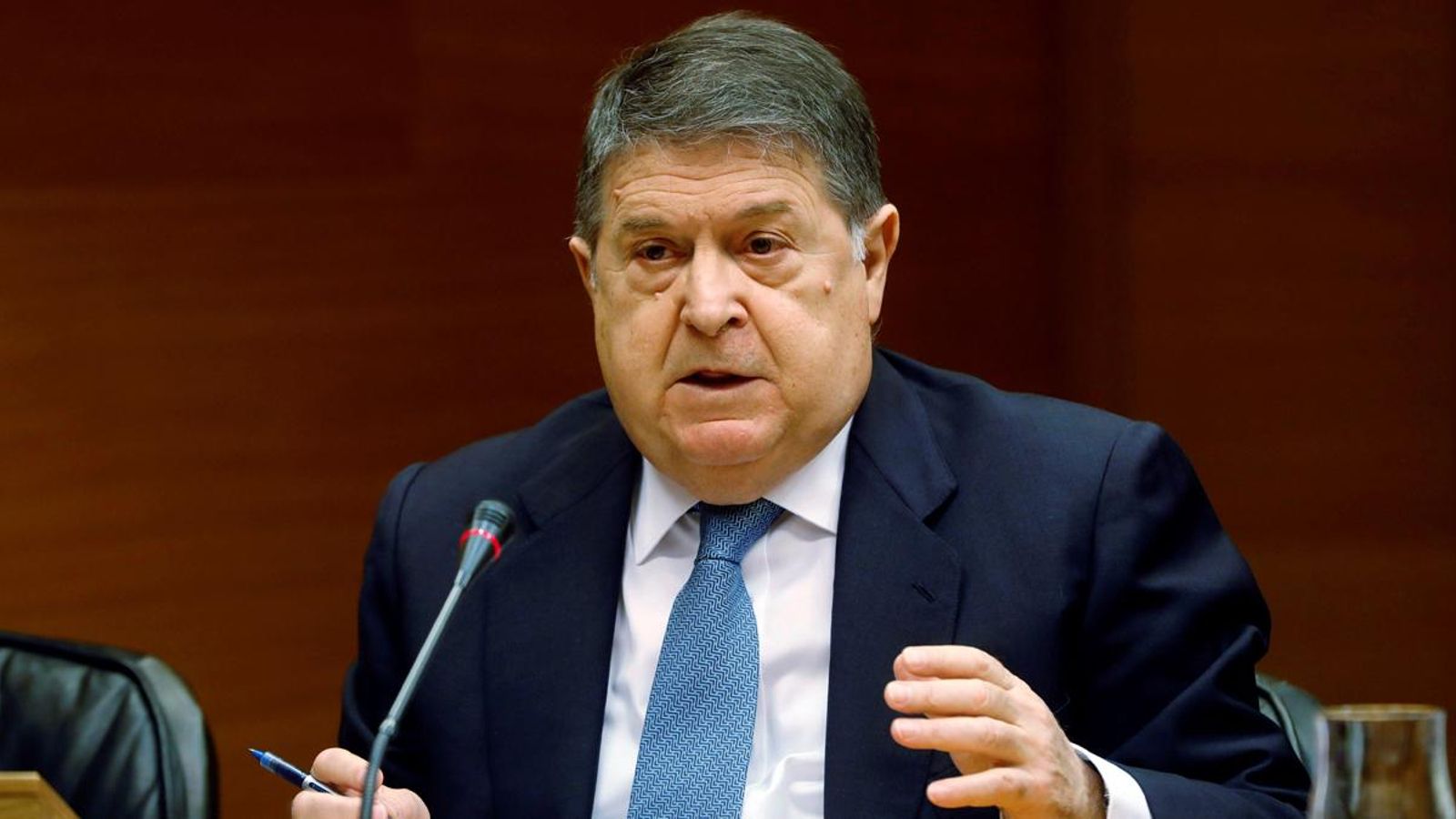 L'expresident de la Generalitat i de Bancaixa, José Luis Olivas, en una imatge d'arxiu