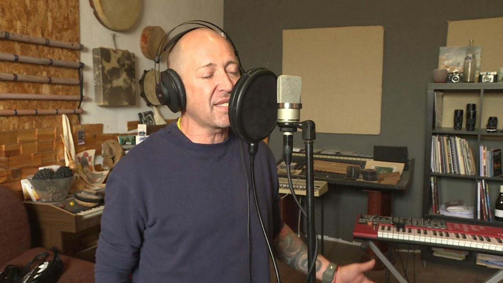 El cantautor de Muro d'Alcoi, Hilari Alonso