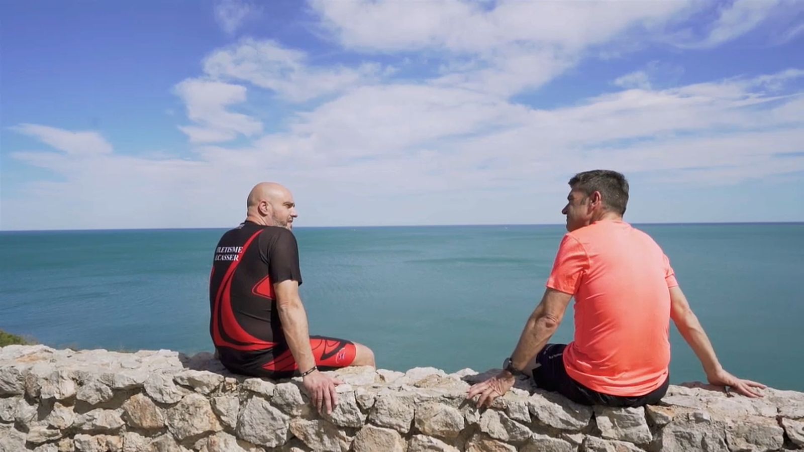 Foto de Jose i Xavi durant la entrevista