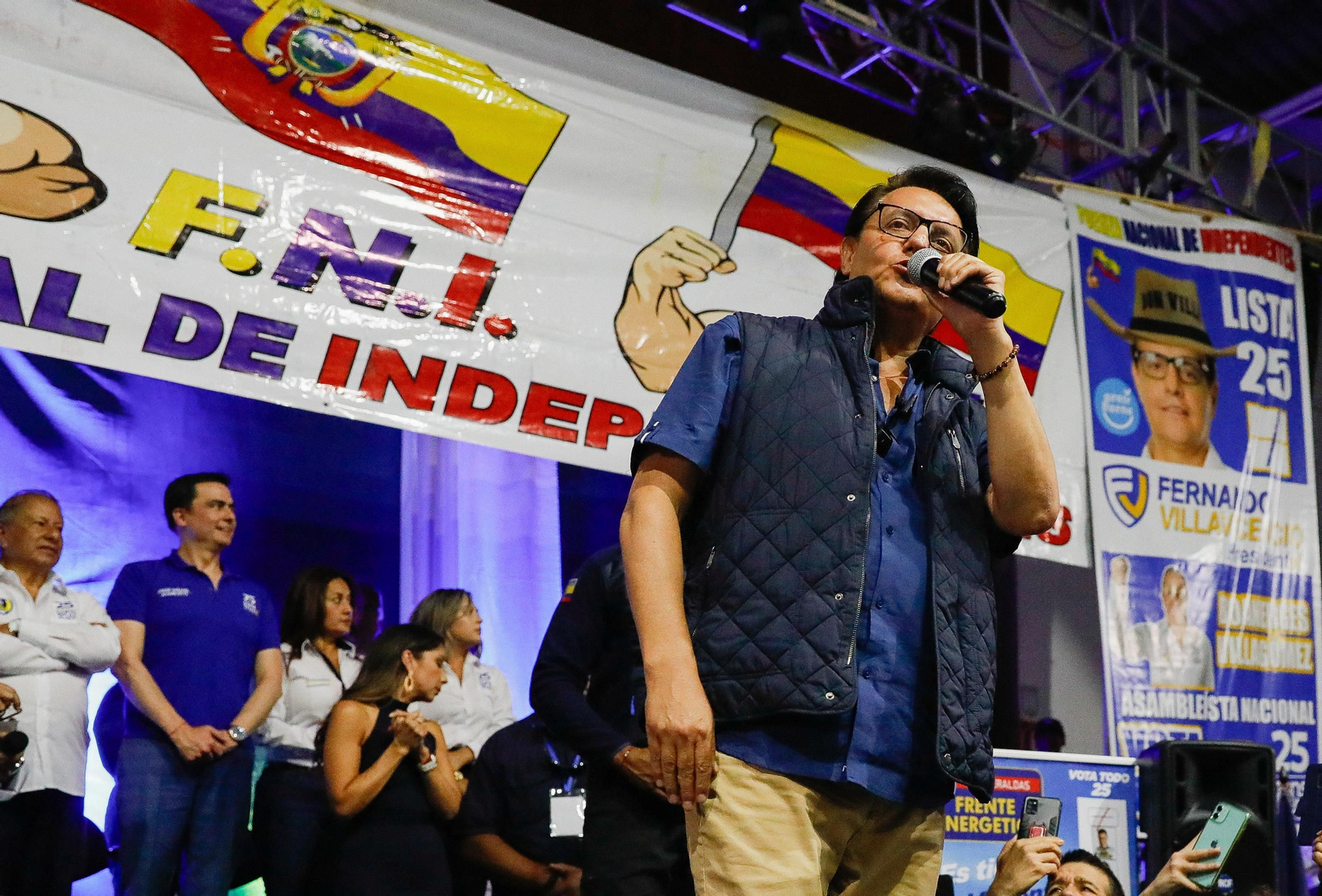 El candidat presidencial Fernando Villavicencio, assassinat dimecres durant un mítin