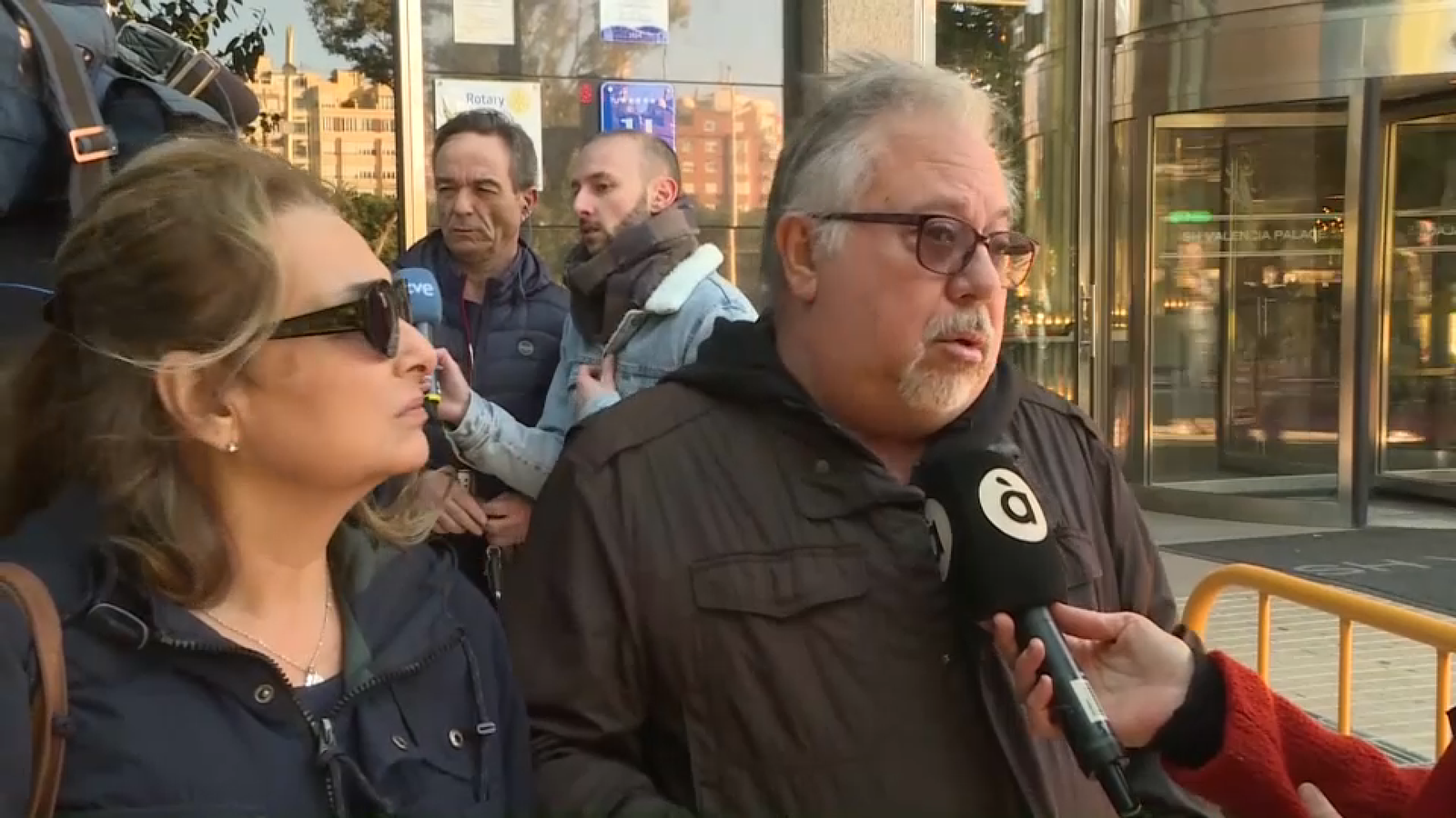 José Luis i Ángela, parella afectada per l'incendi que ho ha perdut tot