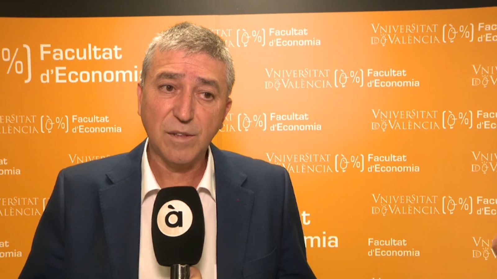 El conseller d'Economia Sostenible, Sectors Productius, Comerç i Treball, Rafa Climent, aquest dijous