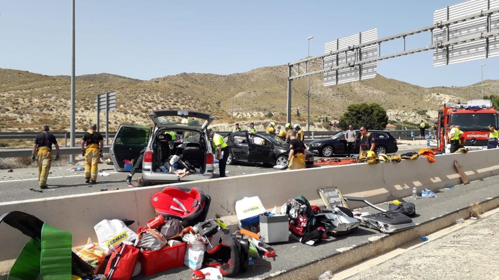 Accident de trànsit al Campello